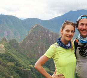 Machu Picchu, a historic Incan site in Peru.