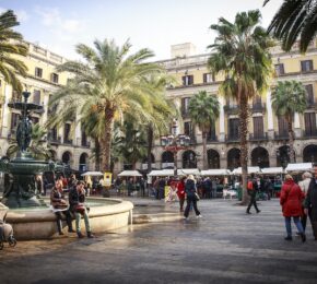 Barcelona square