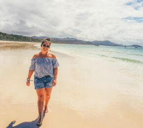 Cassie Agnew Whitehaven Beach Contiki