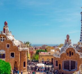 Park Guell, Barcelona, Spain