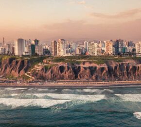 Lima coast