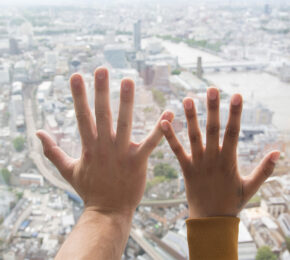 skyline from the london eye