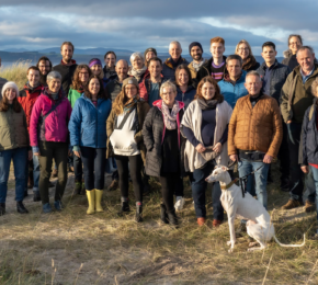 Trees for Life team in the Scottish Highlands