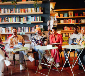 group of people at Common Press in London