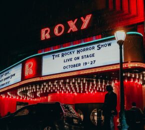 Cinema showing the Rocky Horror Picture Show