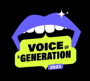 Voice of a Generation 2023 logo.