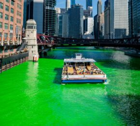 St Patricks day in Chicago