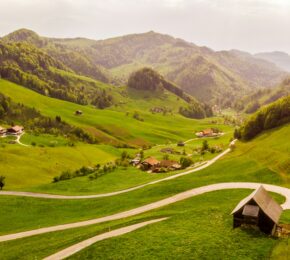 Passwang Pass in Switzerland