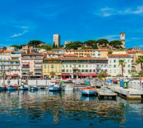 port in Cannes, French Riviera