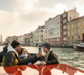 Venice in winter, Italy