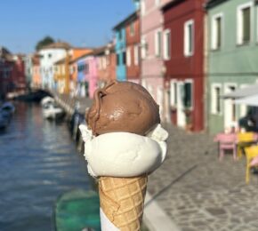 ice cream in Venice