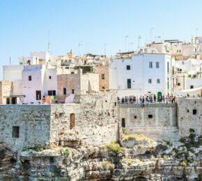 coast view of Puglia in Italy