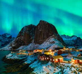 northern lights in Iceland