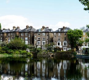 Hampstead Heath in North London