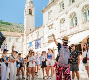 Contiki travellers in Croatia - Dubrovnik