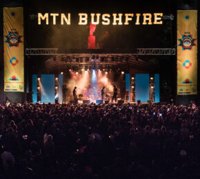 main stage at MTN bushfire festival - Bram Lammers