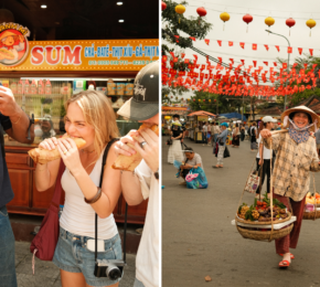 contiki travellers in vietnam