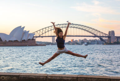 Woman in Australia