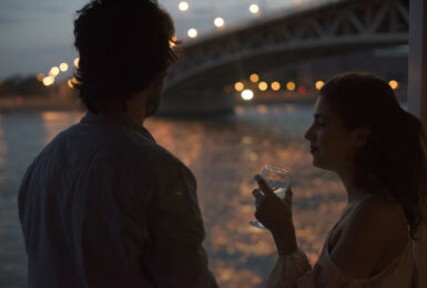 Budapest evening couple