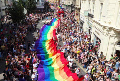 pride festival in Brighton