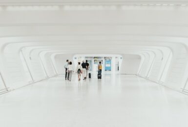 Bilbao airport, Spain