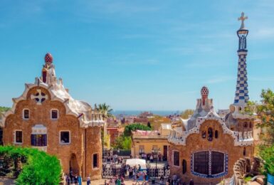 Park Guell, Barcelona, Spain