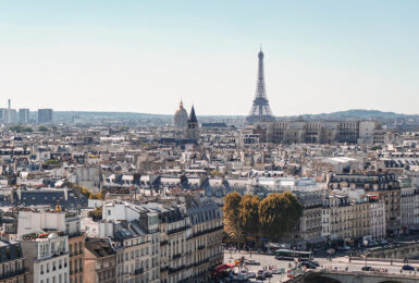 Filming locations from Emily in Paris
