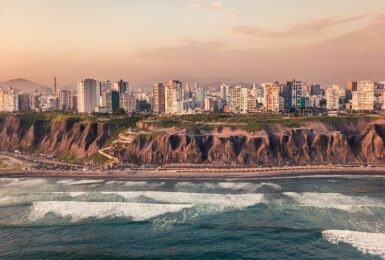 Lima coast