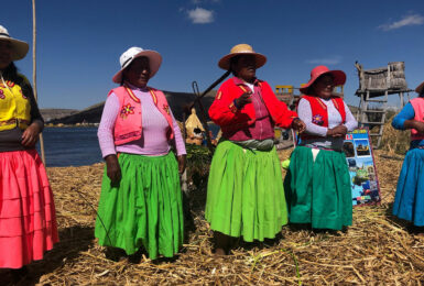 Locals in Peru