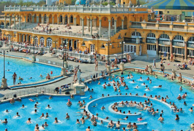 trip to Budapest - image of the Szechenyi Baths