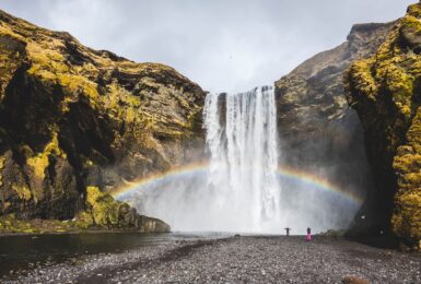 Iceland-landscape-rainbow