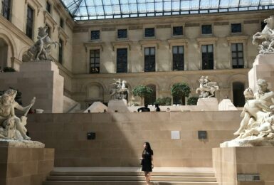 The Louvre in Paris