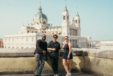 contiki travellers in Spain