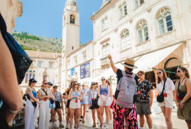 Contiki travellers in Croatia - Dubrovnik