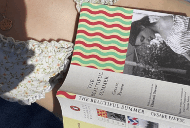 traveller reading on holiday
