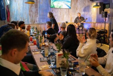 contiki travellers in Scotland