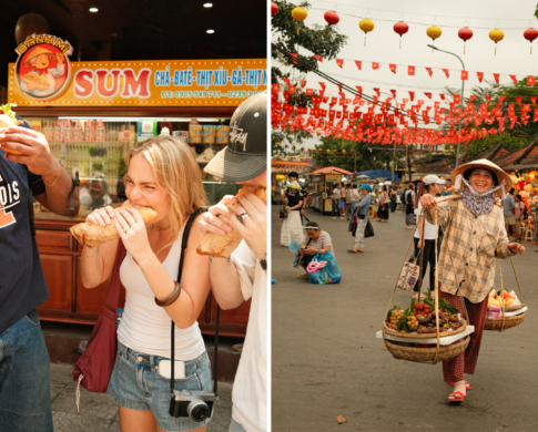 contiki travellers in vietnam