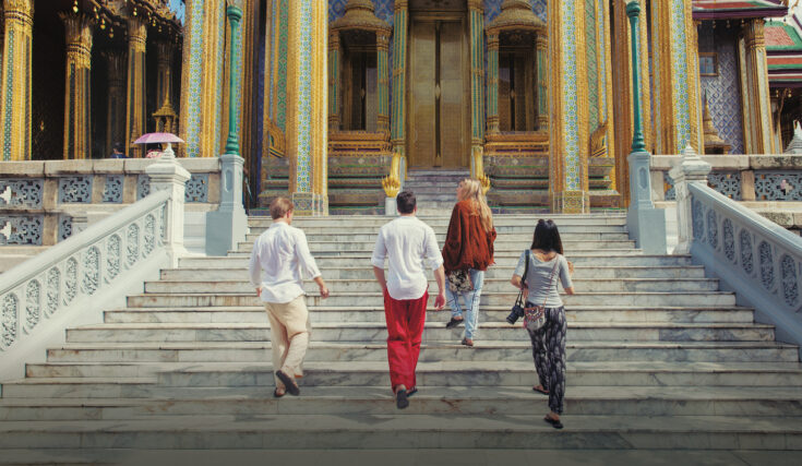 Friends in Bangkok