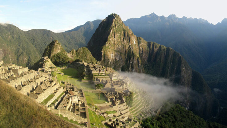 Machu Picchu ruins Peru