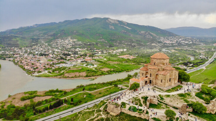 Jvari-monastery Georgia Europe