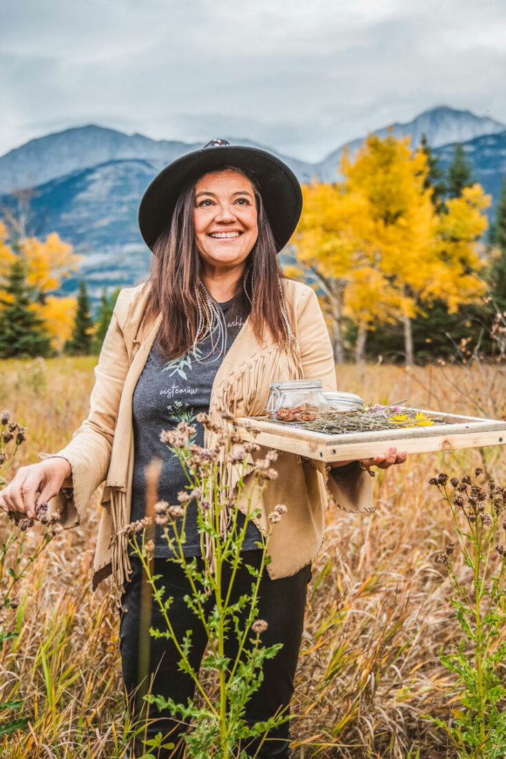 Foraging in Jasper Canada