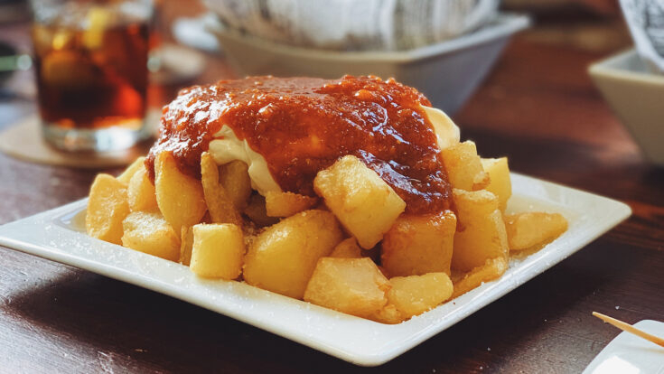 patatas bravas sin salsa