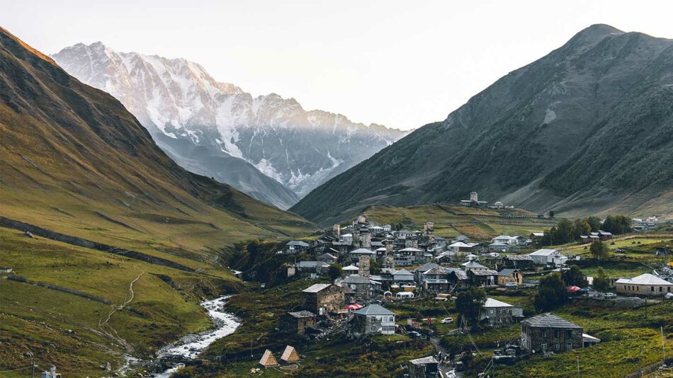 Ushguli in Georgia