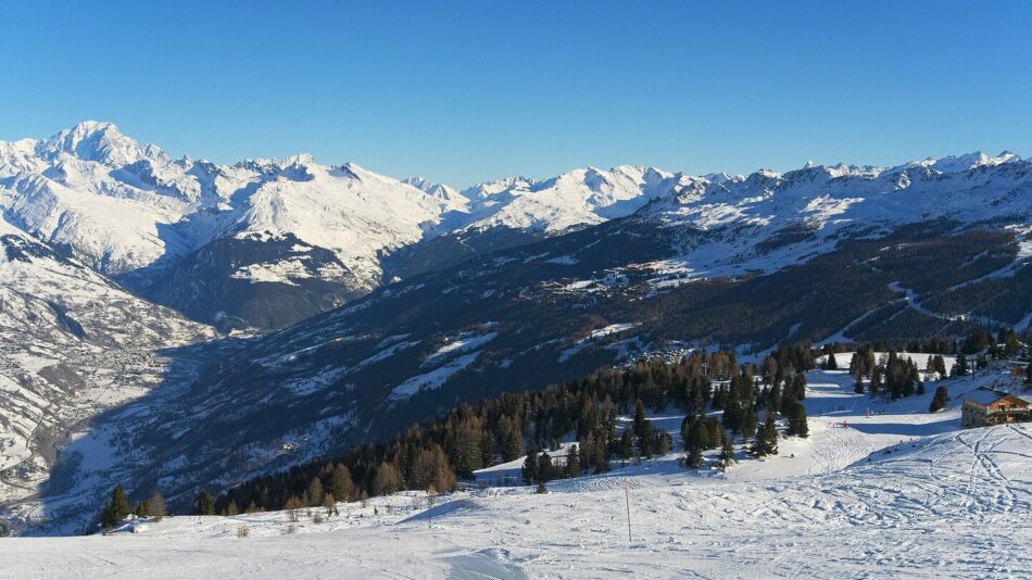 les arcs la plagne, france
