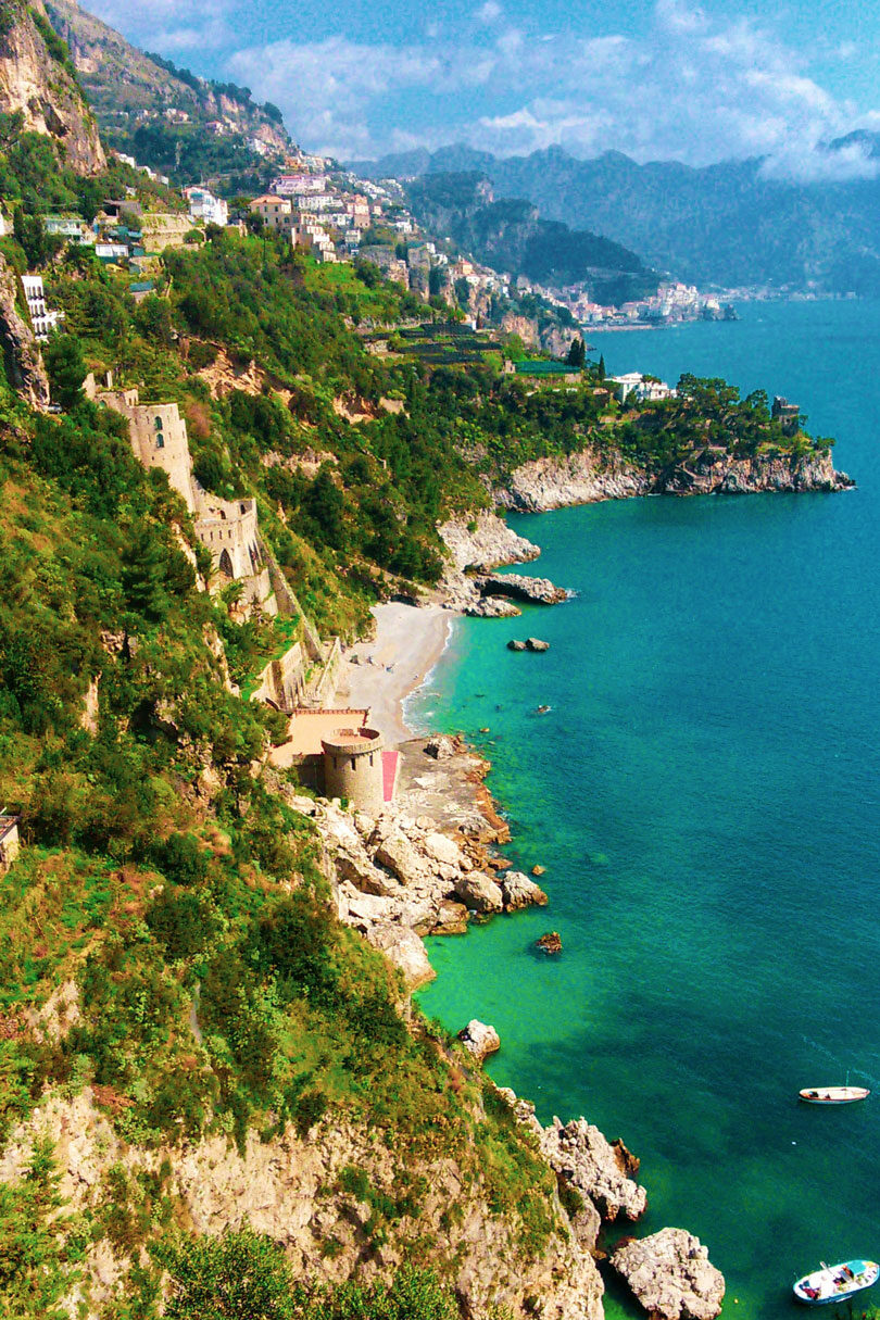 Praiano in Italy