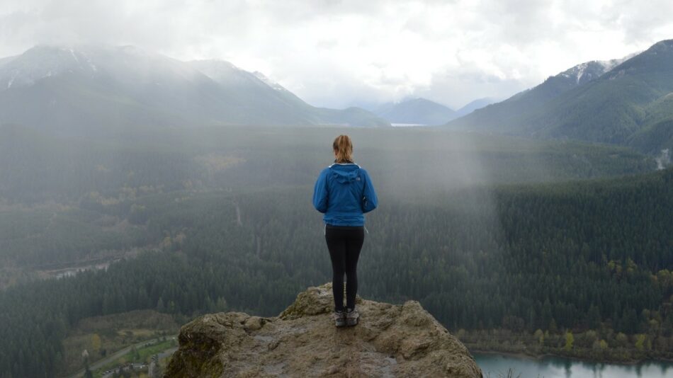woman outdoors
