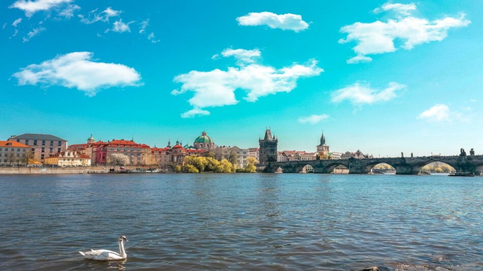 The Charles Bridge in Prague, Czech Republic is one of the best summer destinations in Europe.