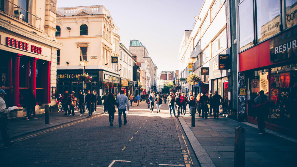 Liverpool city streets