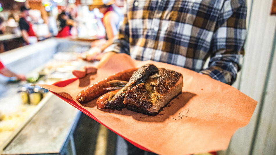 Texan BBQ in USA