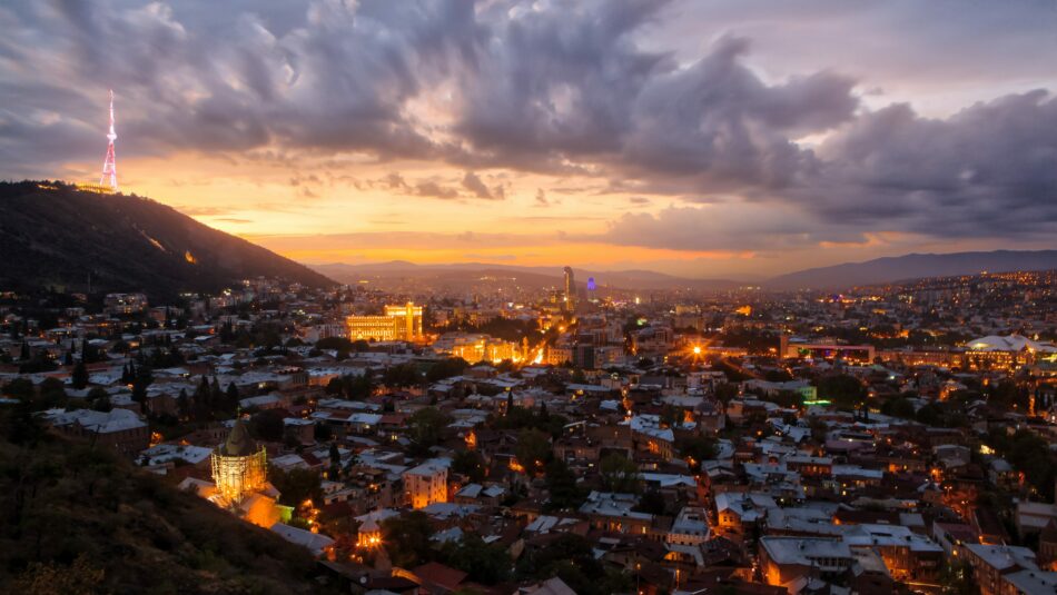 City of Tbilisi in Georgia